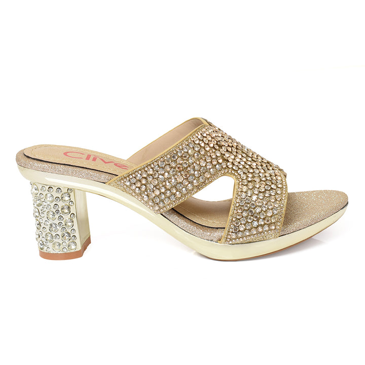 Fancy Slipper Heel