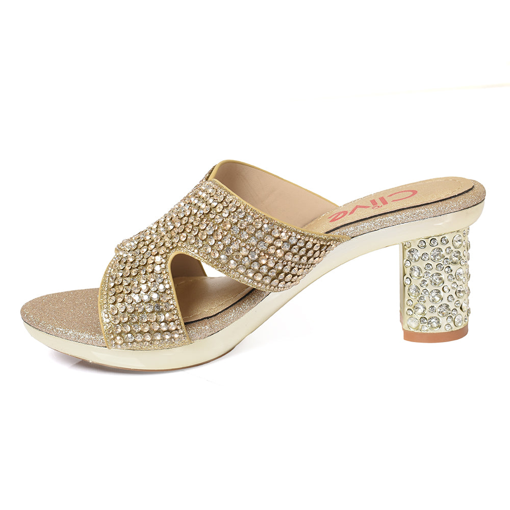 Fancy Slipper Heel