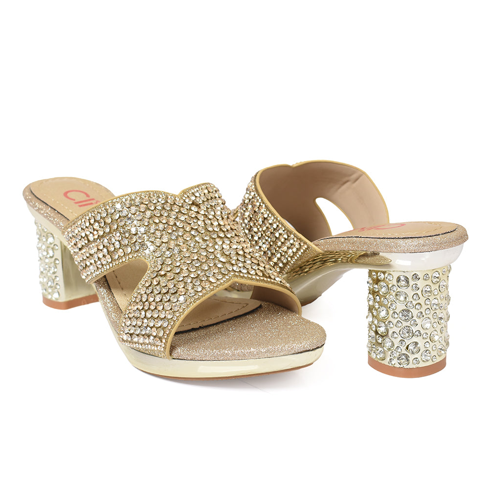 Fancy Slipper Heel