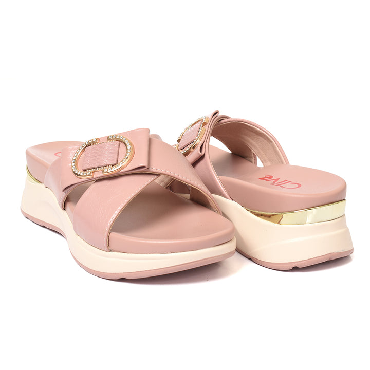 Casual Wedge Slippers