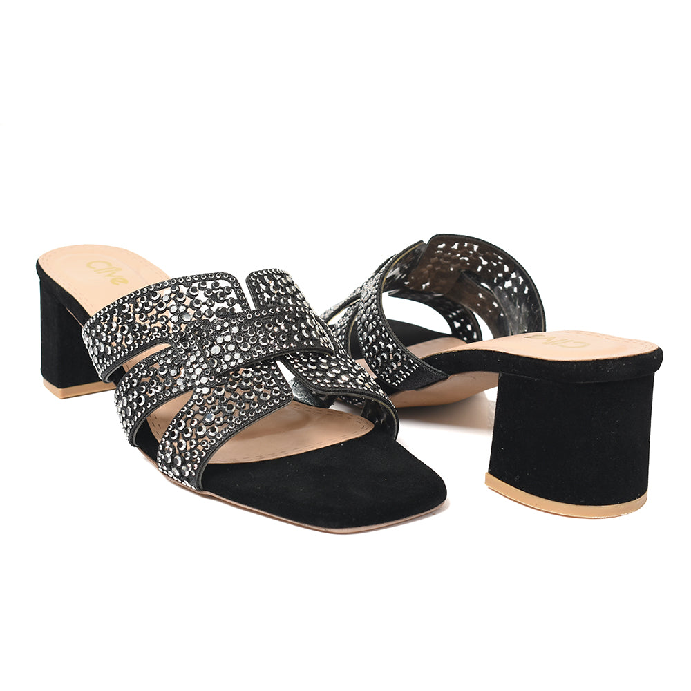 Fancy Slipper Heel