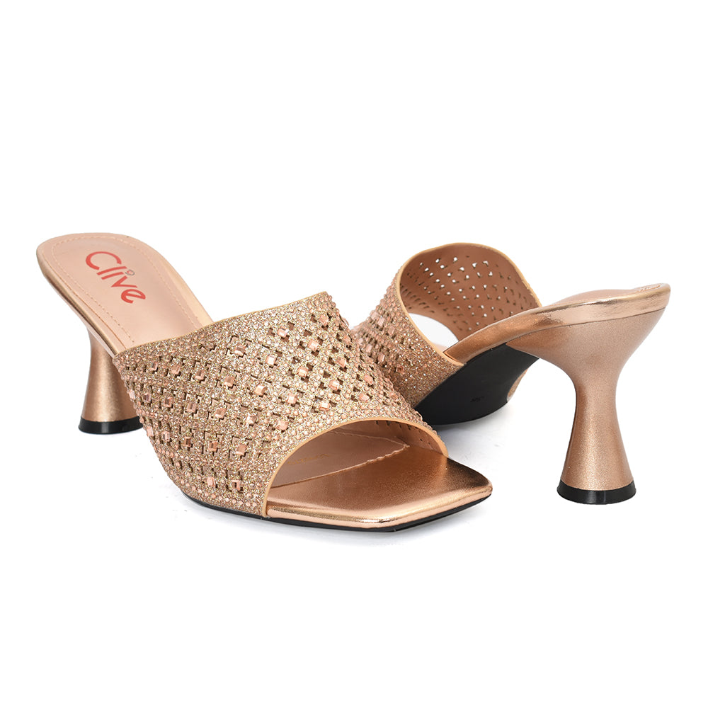 Fancy Slipper Heel