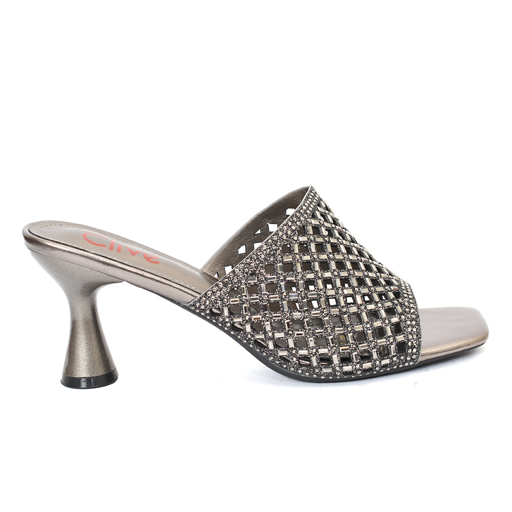 Fancy Slipper Heel