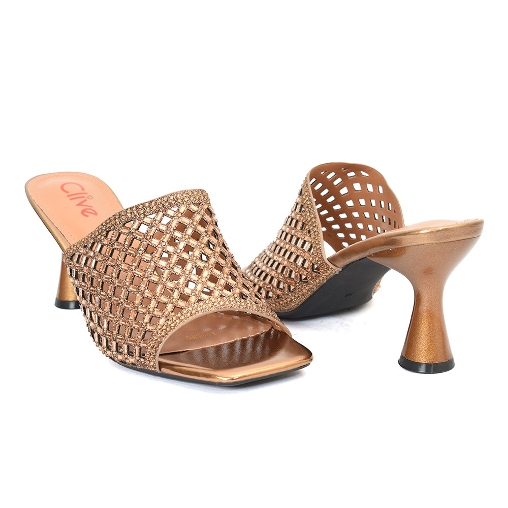Fancy Slipper Heel