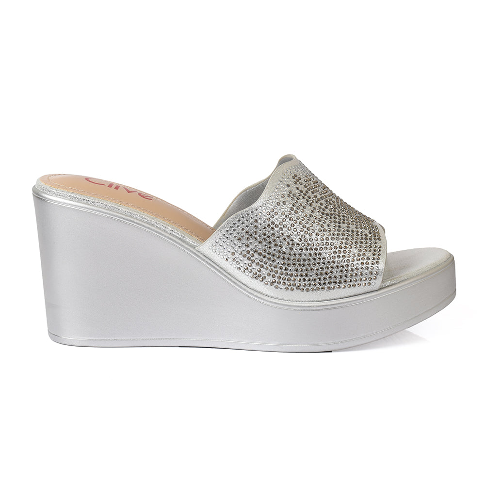 Casual Wedge Slippers