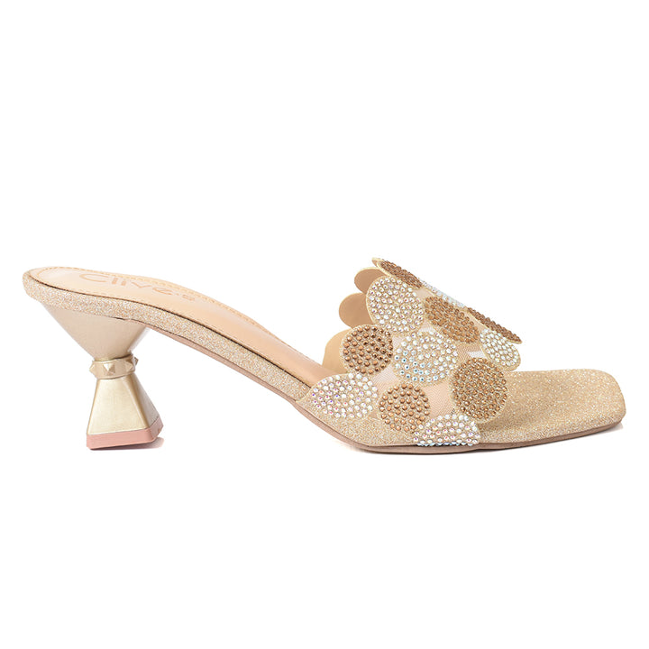 Fancy Slipper Heel