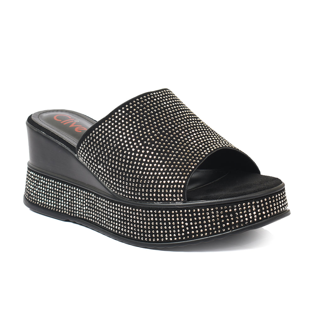 Casual Wedge Slippers
