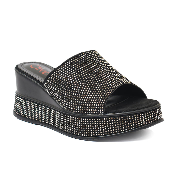 Casual Wedge Slippers