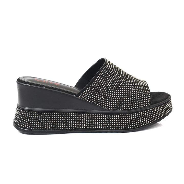 Casual Wedge Slippers
