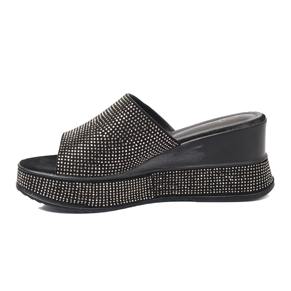 Casual Wedge Slippers