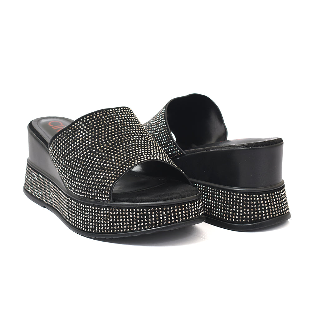 Casual Wedge Slippers