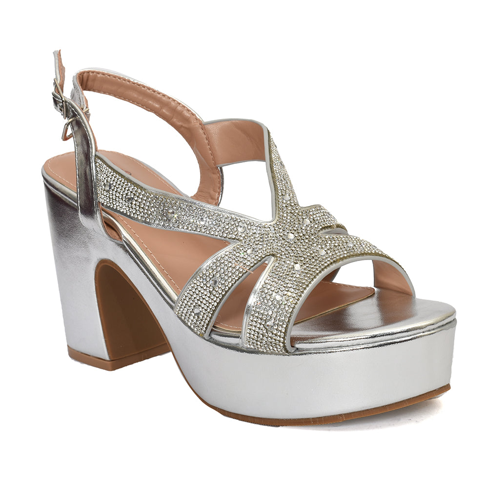 Bridal Sandal Heels