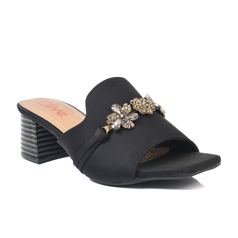 Fancy Slipper Heel