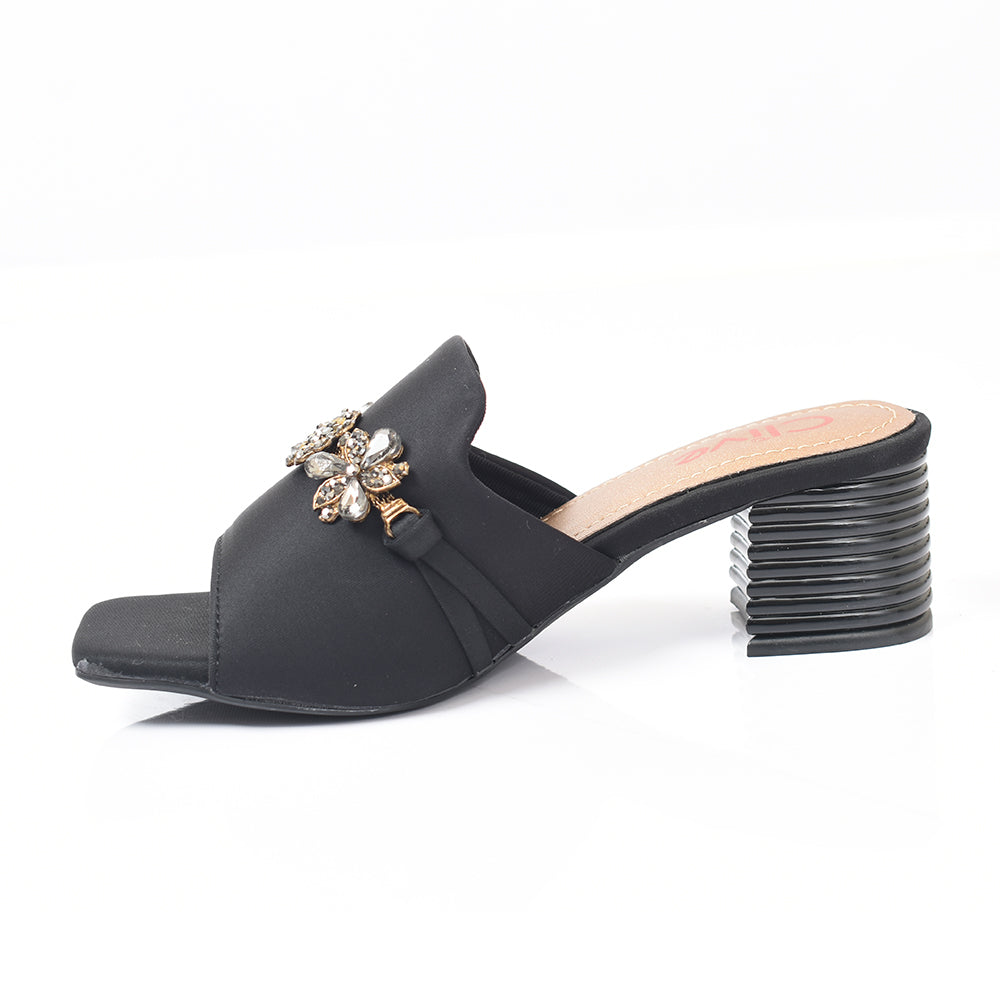 Fancy Slipper Heel