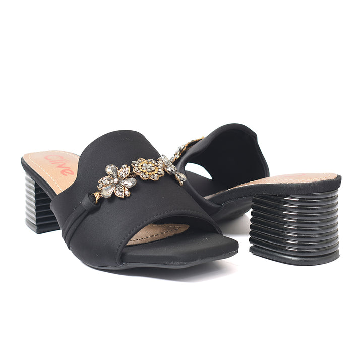 Fancy Slipper Heel