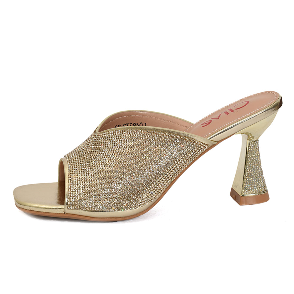 Fancy Slipper Heel