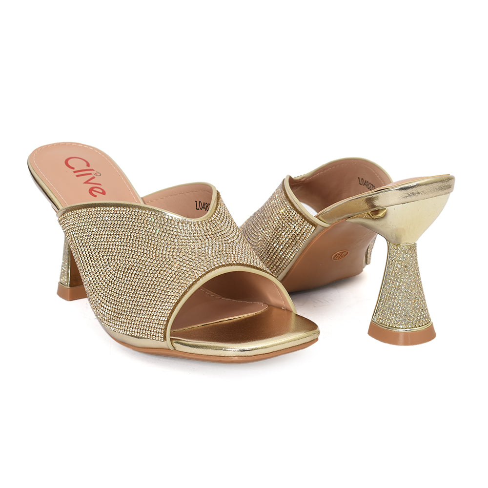 Fancy Slipper Heel