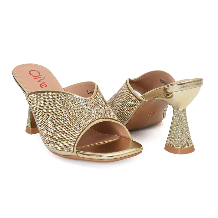 Fancy Slipper Heel