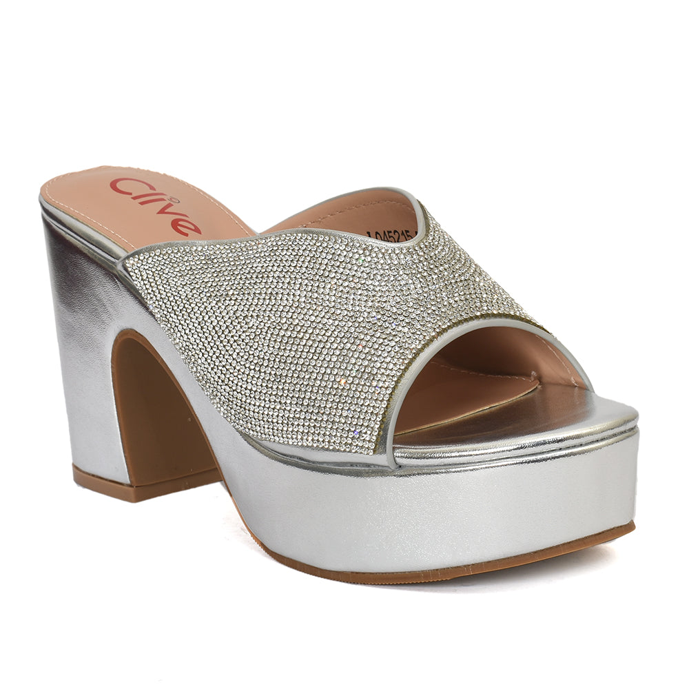 Bridal Slipper Heels