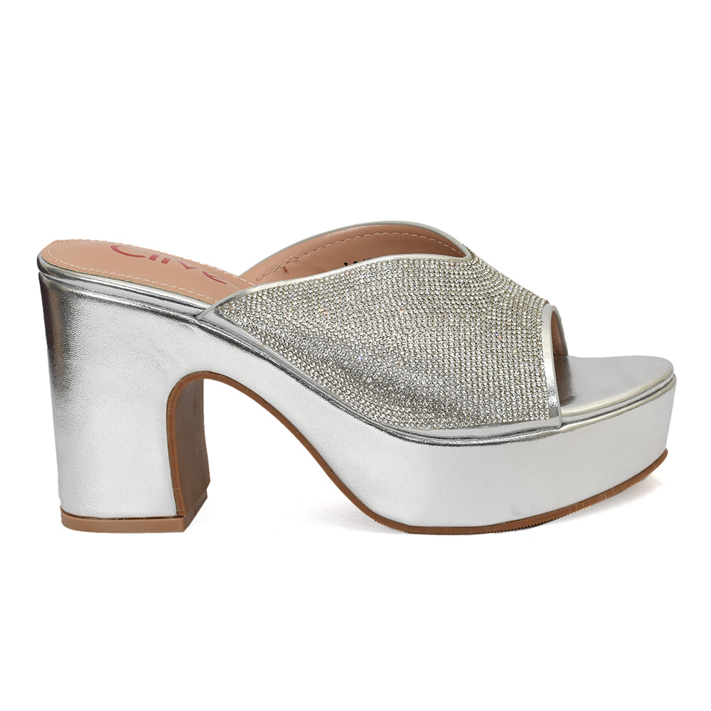 Bridal Slipper Heels