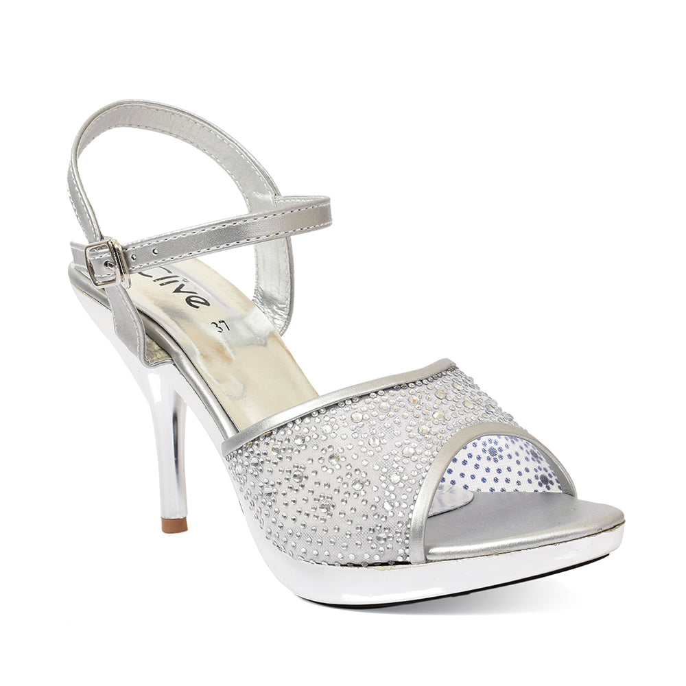 Bridal Sandal Heels