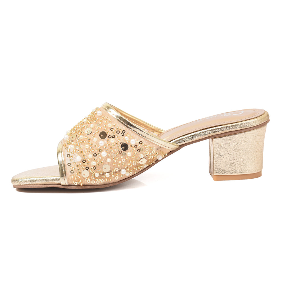 Fancy Slipper Heel