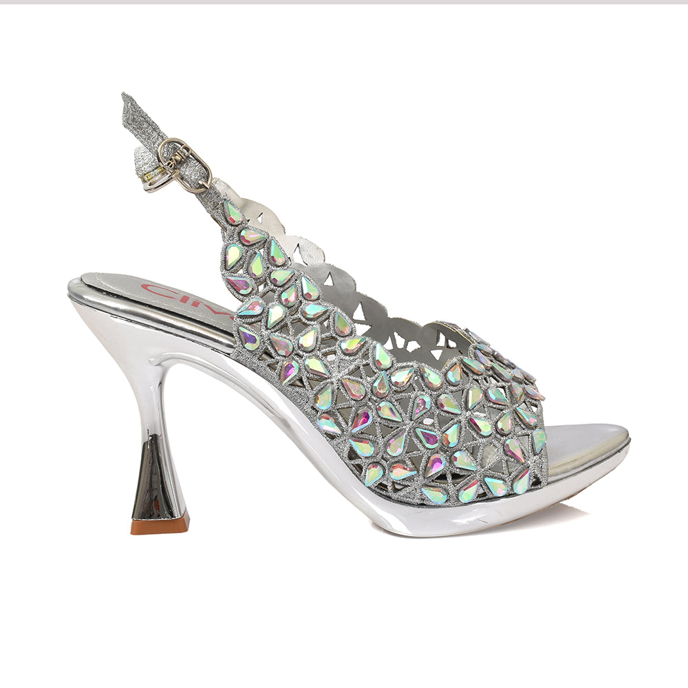 Bridal Sandal Heels