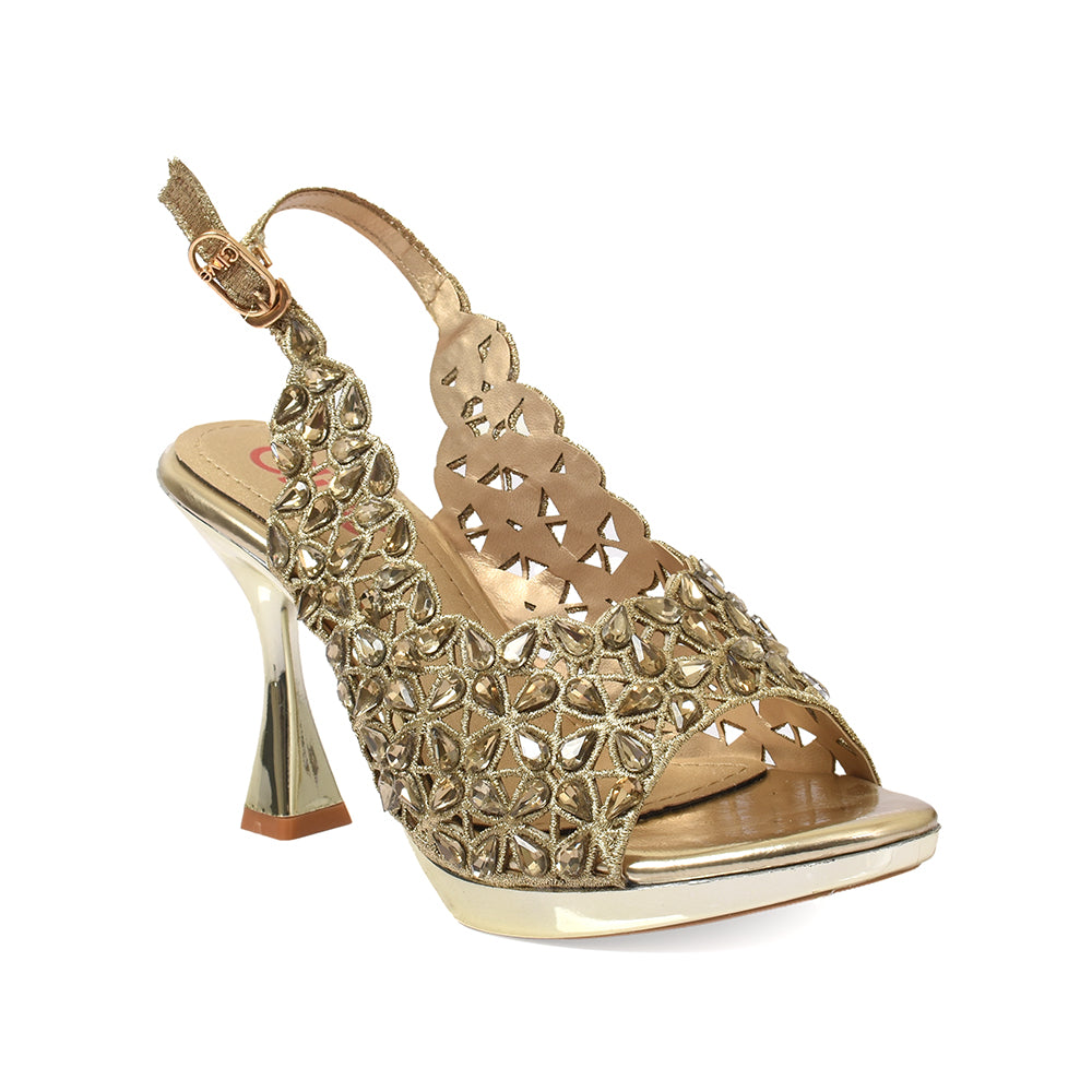Bridal Sandal Heels