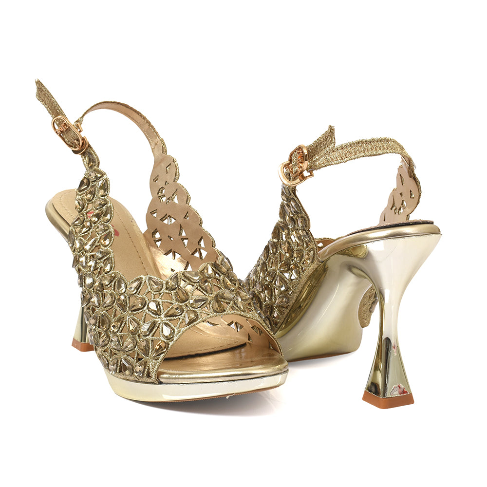 Bridal Sandal Heels
