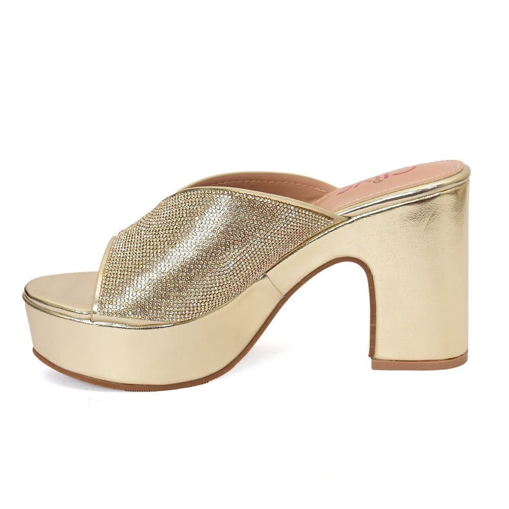 Bridal Slipper Heels