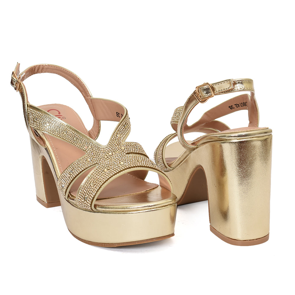 Bridal Sandal Heels