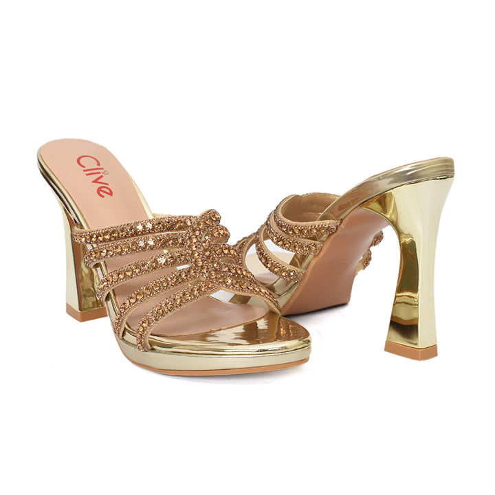 Bridal Slipper Heels