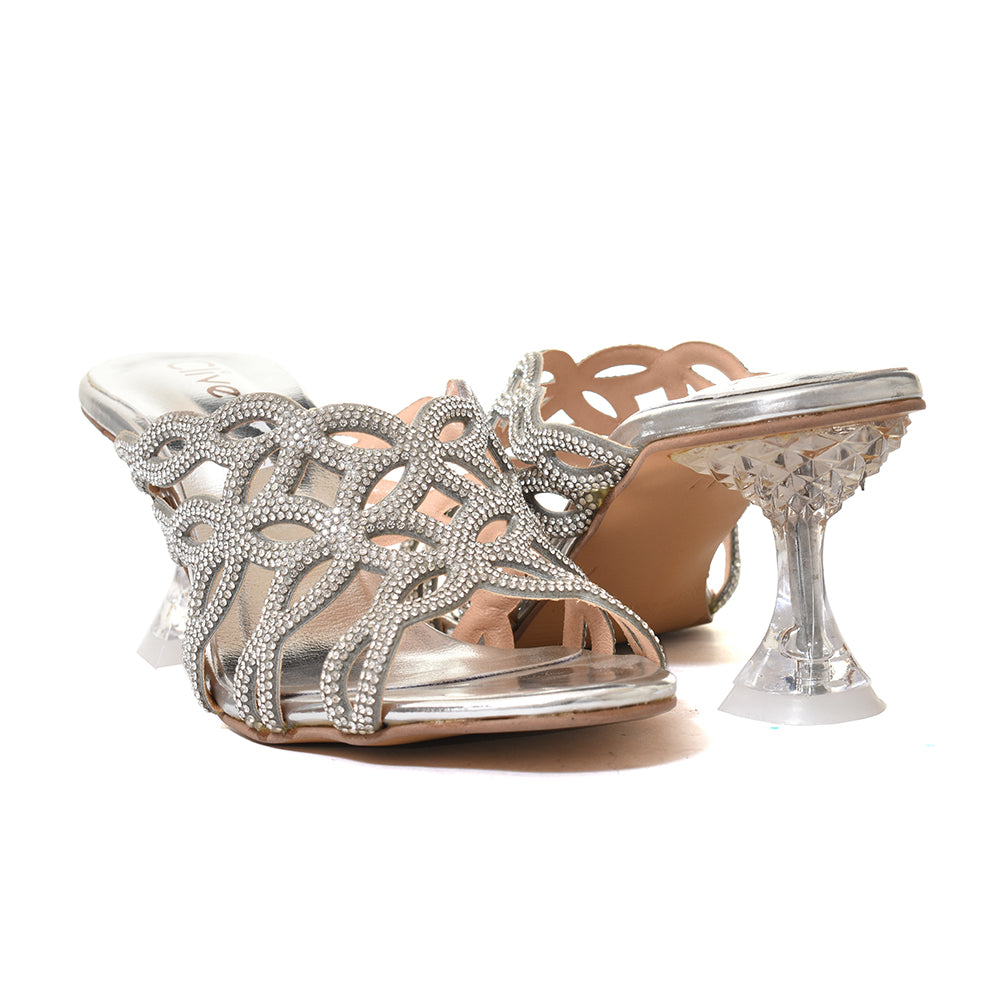 Bridal Slipper Heels