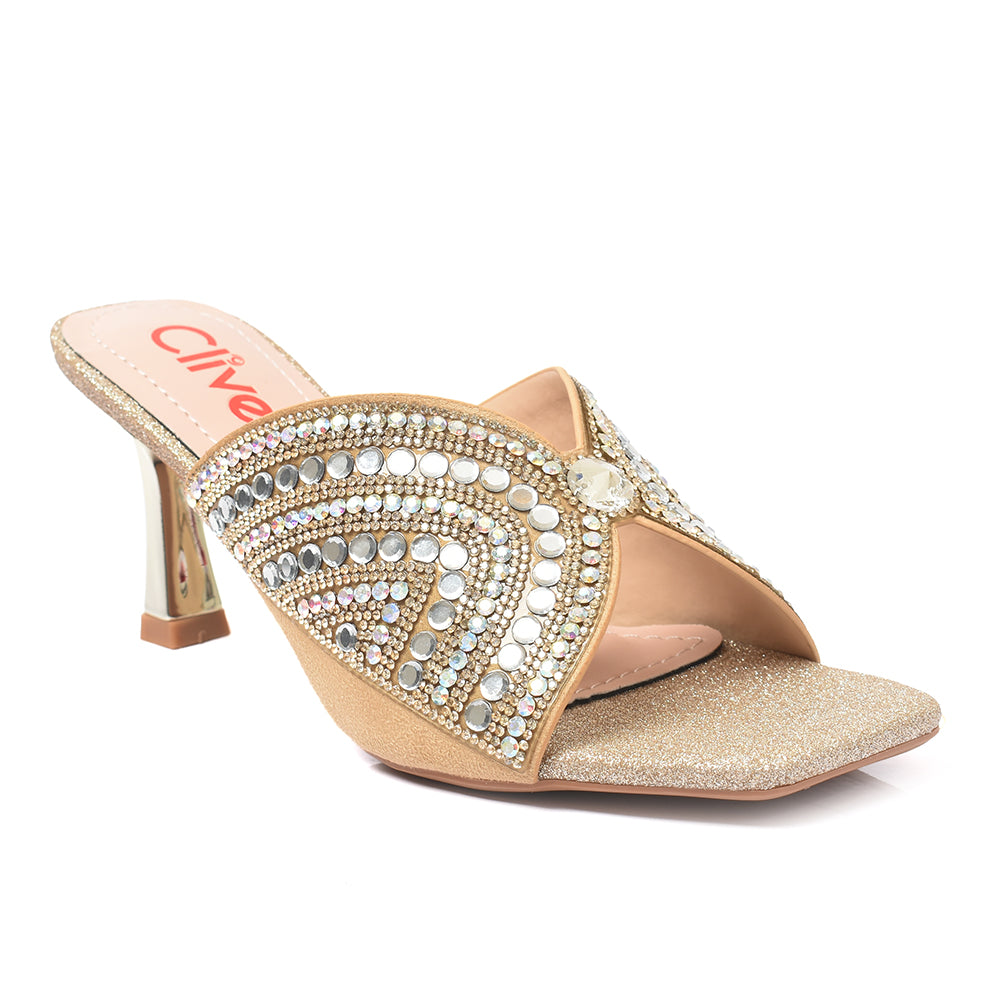 Fancy Slipper Heel