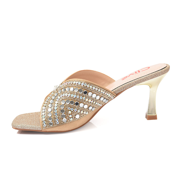 Fancy Slipper Heel