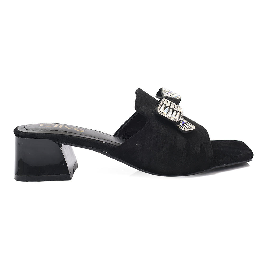 Fancy Slipper Heel