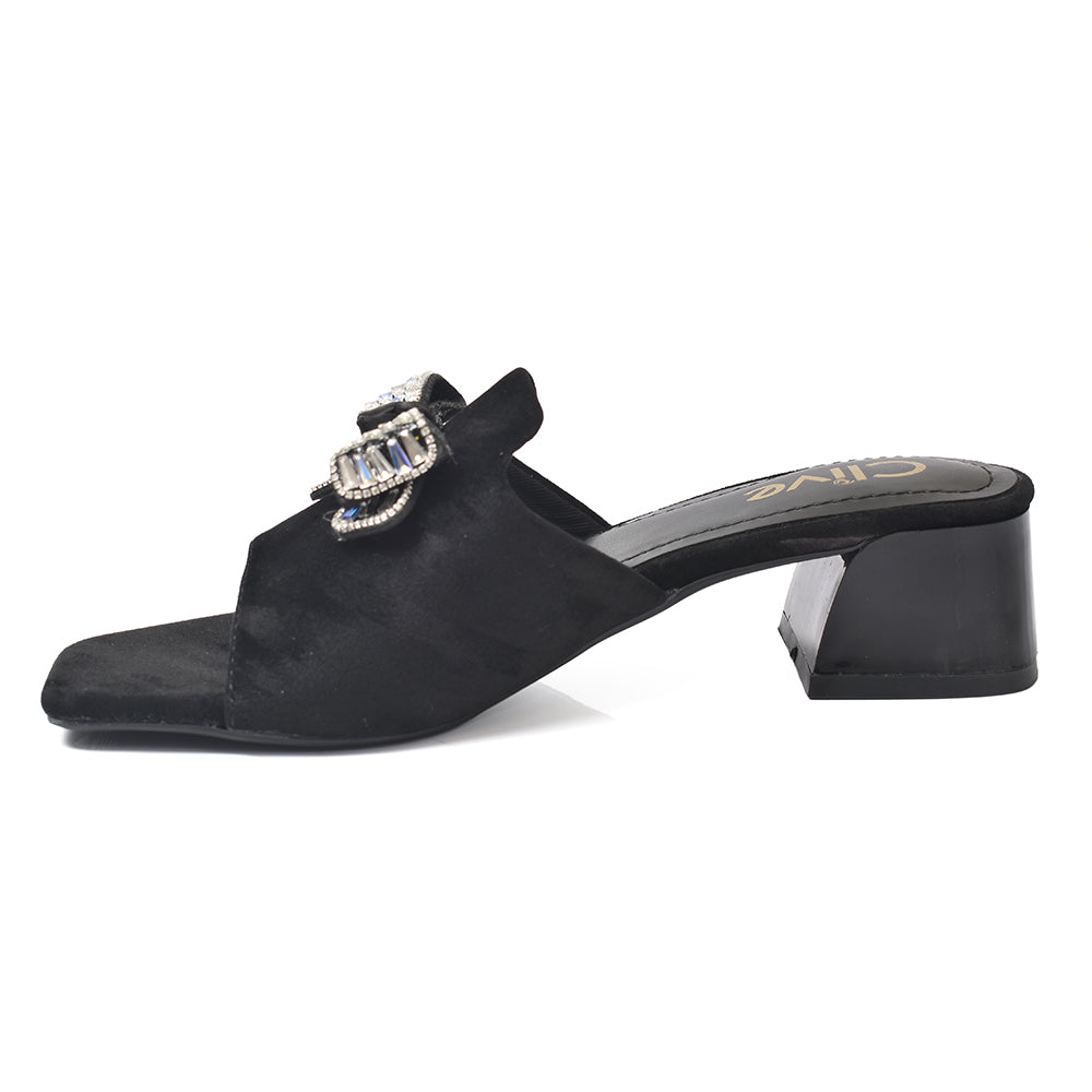 Fancy Slipper Heel