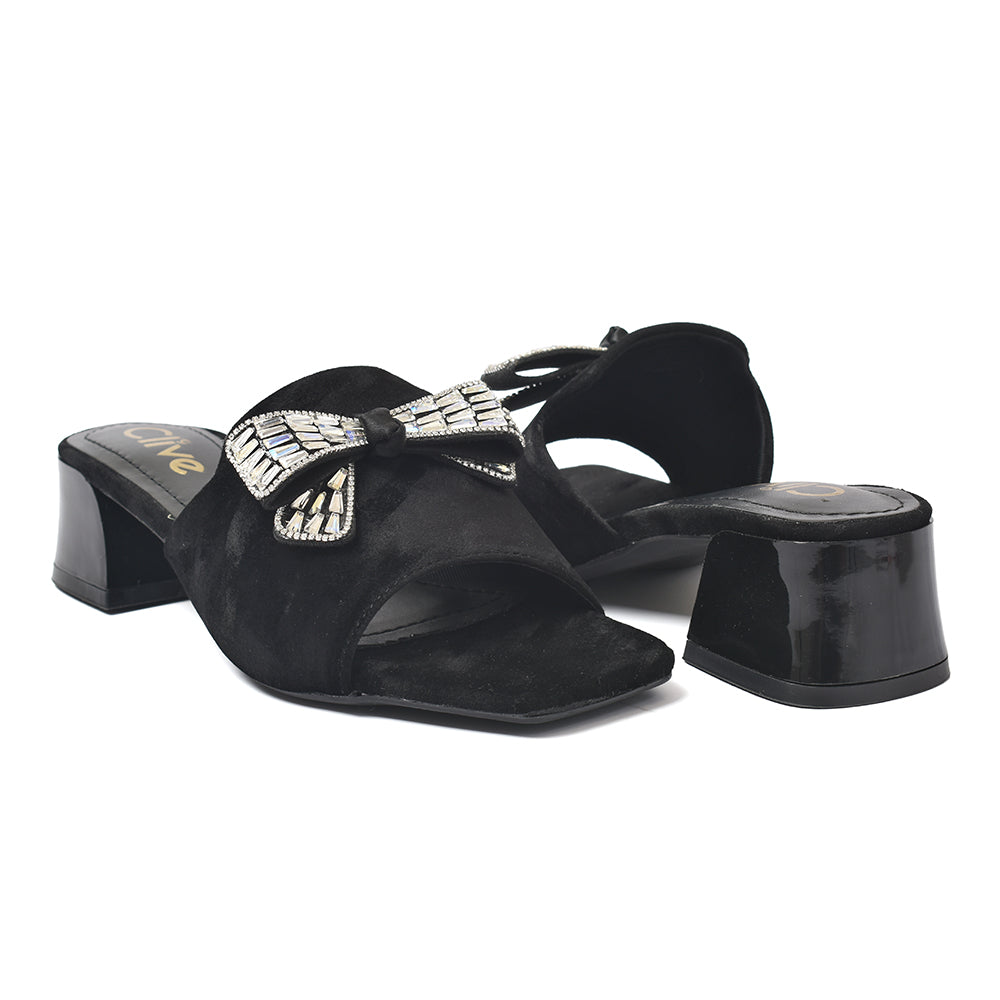 Fancy Slipper Heel