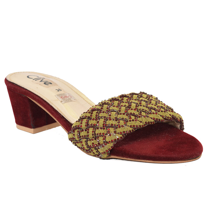 Fancy Slipper Heel
