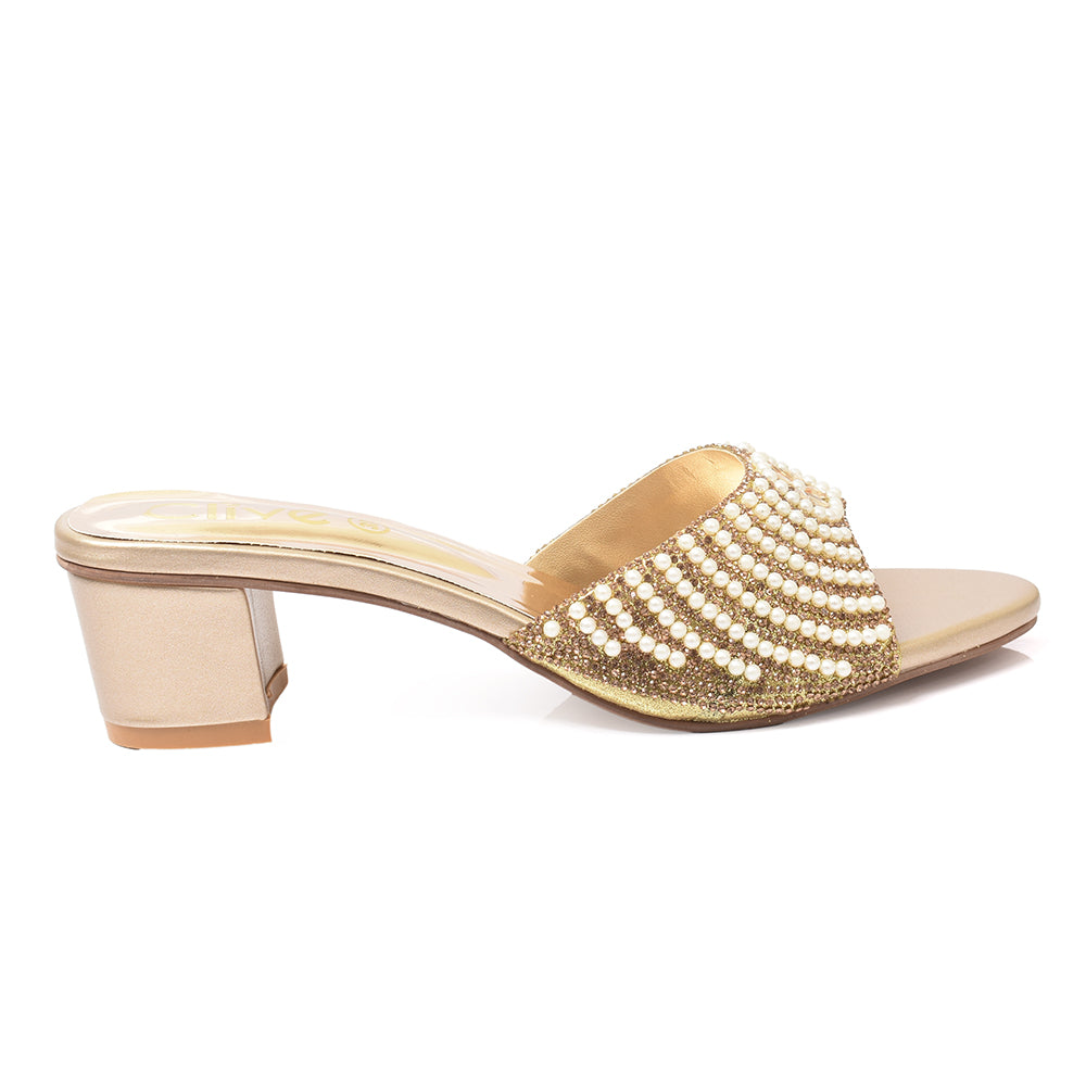 Fancy Slipper Heel