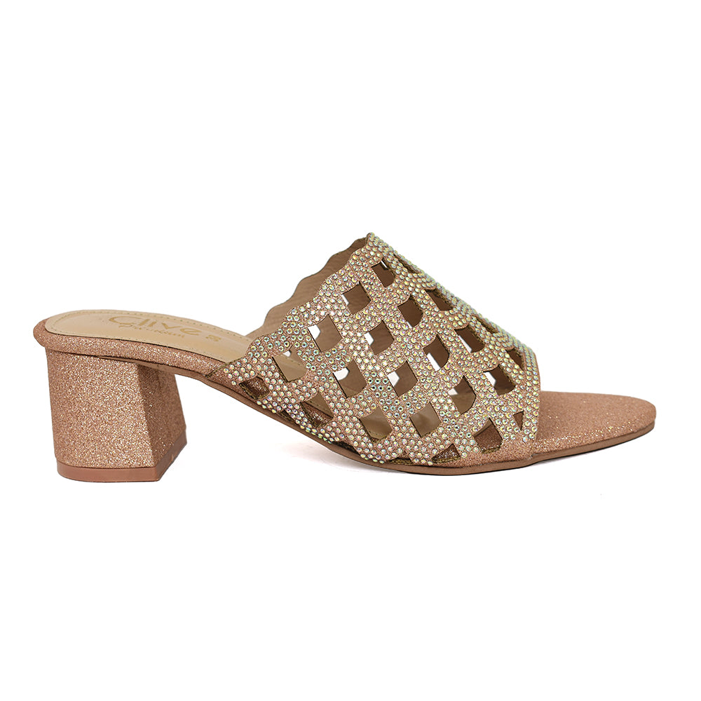Fancy Slipper Heel