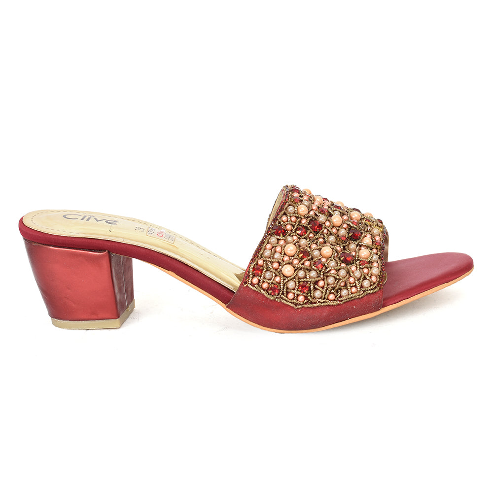 Bridal Slipper Heels