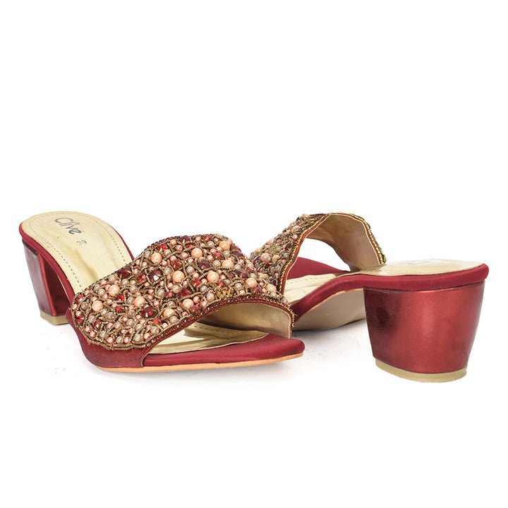 Bridal Slipper Heels