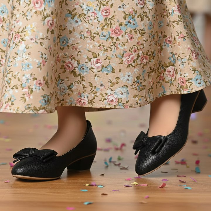 Girls Fancy Court Shoes