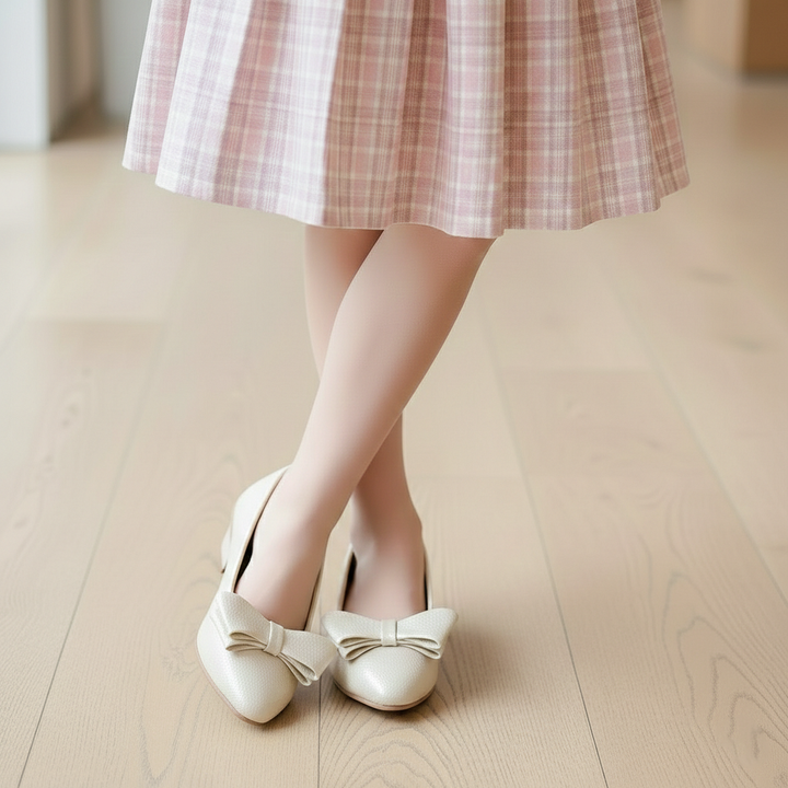 Girls Fancy Court Shoes