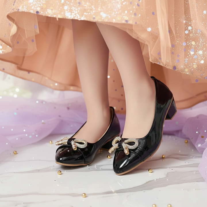 Girls Fancy Court Shoes (Large Size)