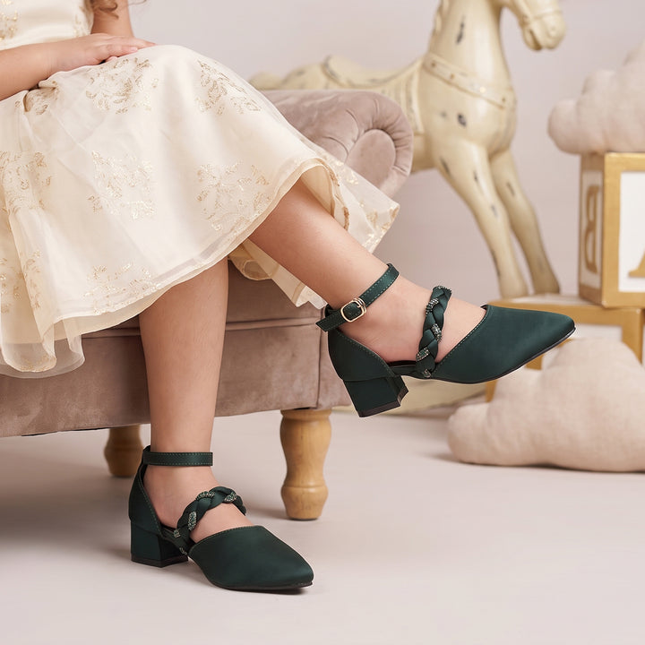 Kids Fancy Court Shoes (Large Size)