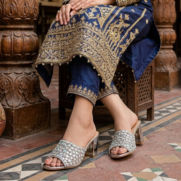 Fancy Slipper Heel