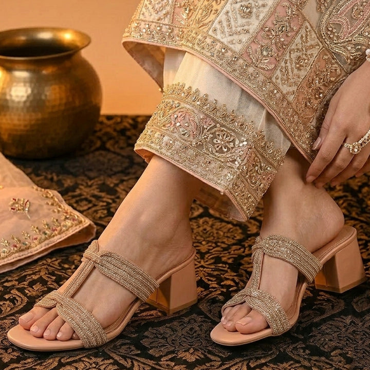Fancy Slipper Heel
