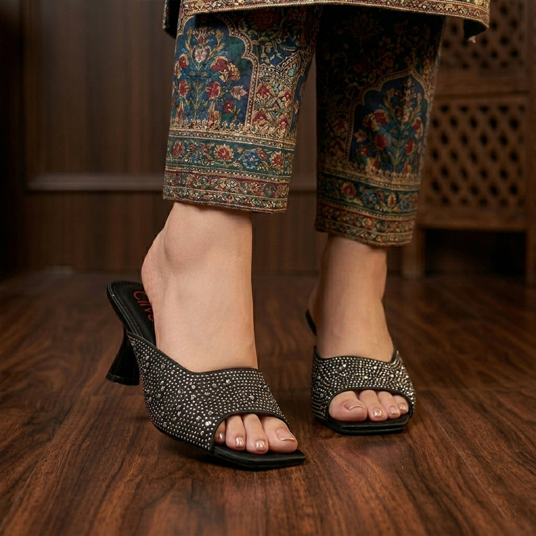 Fancy Slipper Heel